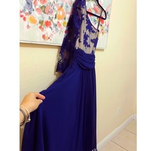 Beautiful royal blue formal dress size 2.